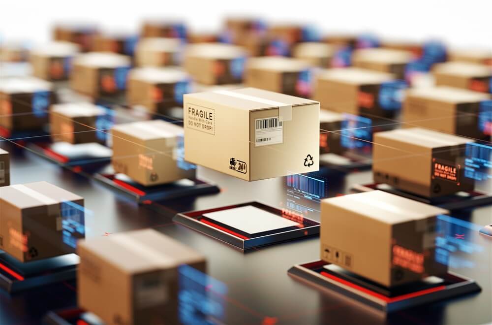 化粧品の入荷から発送までの物流プロセス